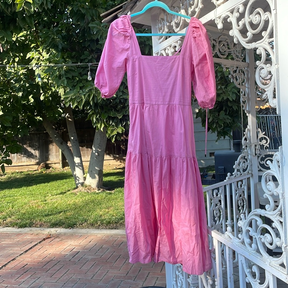 MOON RIVER S pink dress